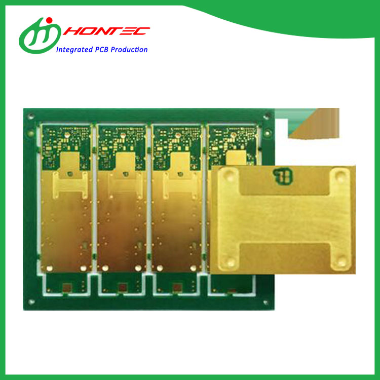 Inlagd kopparmynt PCB